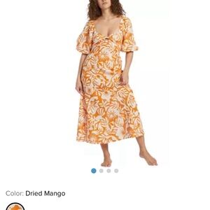 Billabong women’s midi floral dress